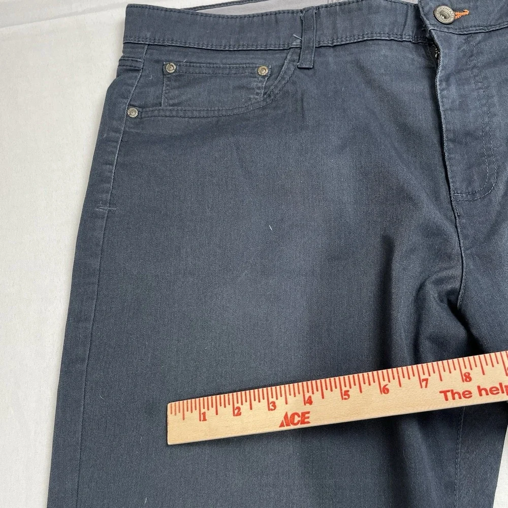 Weatherproof Jeans Men's 40x34 Blue Straight‎ Fit Vintage Straight Dark Wash